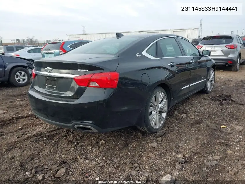 2G1145S33H9144441 2017 Chevrolet Impala 2Lz