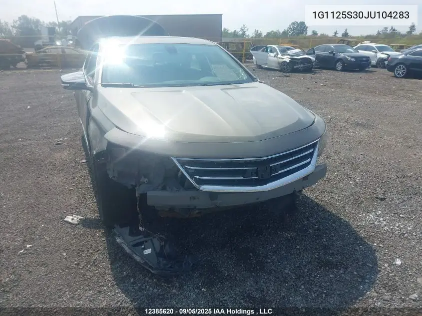 1G1125S30JU104283 2018 Chevrolet Impala Premier