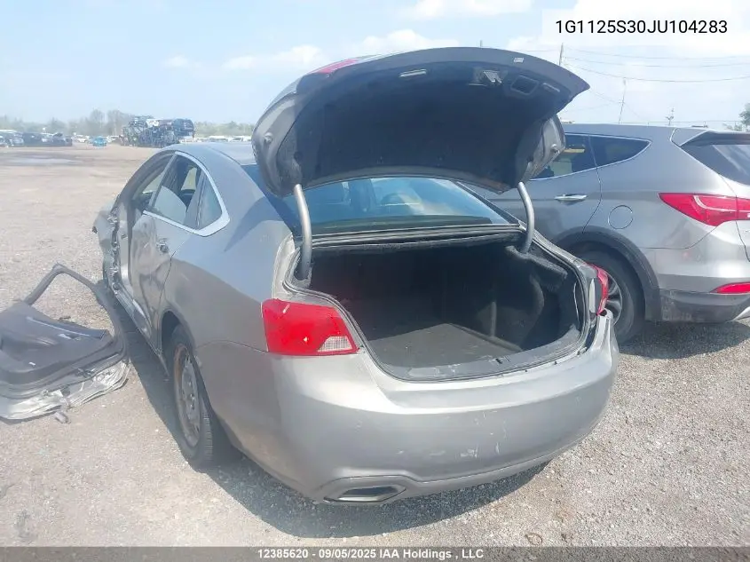 1G1125S30JU104283 2018 Chevrolet Impala Premier