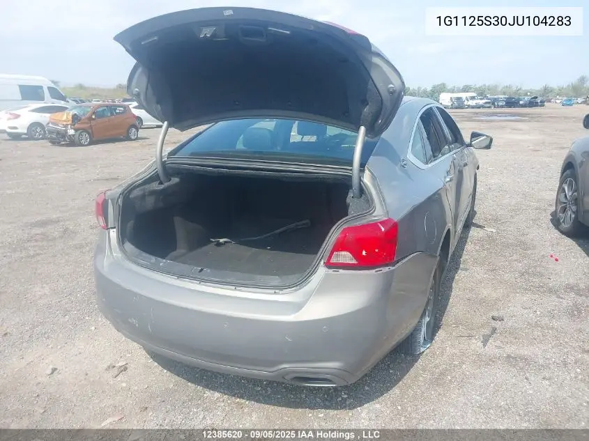1G1125S30JU104283 2018 Chevrolet Impala Premier