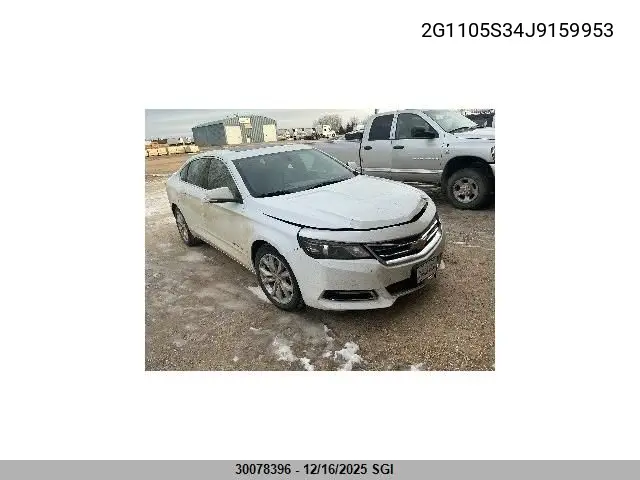 2G1105S34J9159953 2018 Chevrolet Impala Lt