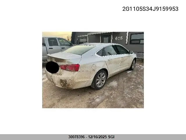 2G1105S34J9159953 2018 Chevrolet Impala Lt