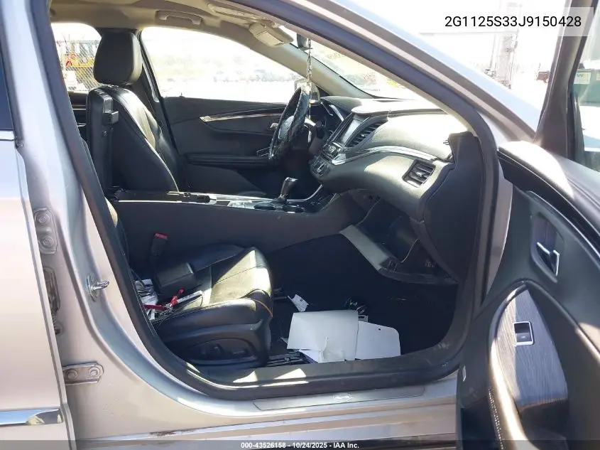 2G1125S33J9150428 2018 Chevrolet Impala 2Lz