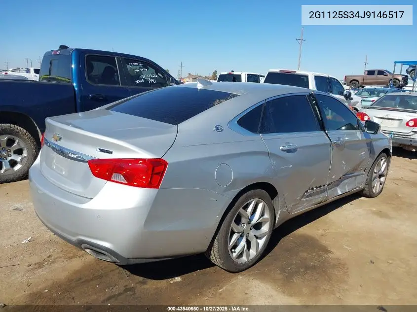 2G1125S34J9146517 2018 Chevrolet Impala 2Lz