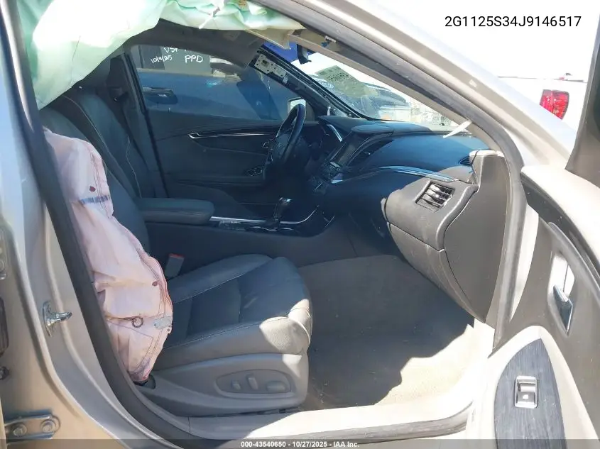 2G1125S34J9146517 2018 Chevrolet Impala 2Lz