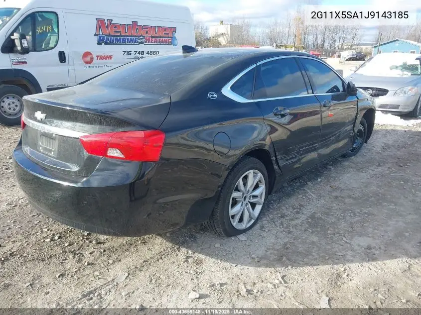 2G11X5SA1J9143185 2018 Chevrolet Impala 1Fl
