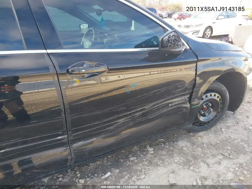 2G11X5SA1J9143185 2018 Chevrolet Impala 1Fl