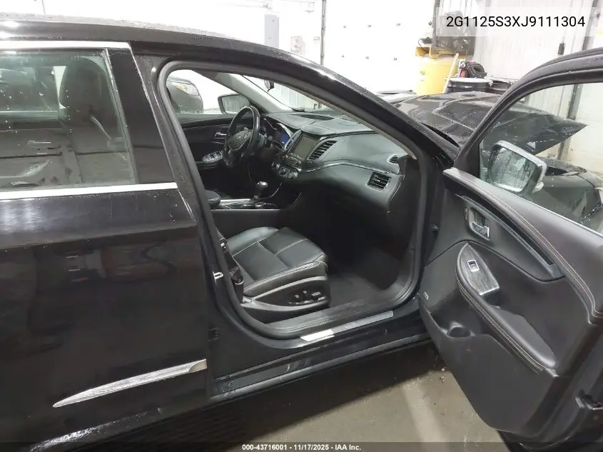 2G1125S3XJ9111304 2018 Chevrolet Impala 2Lz