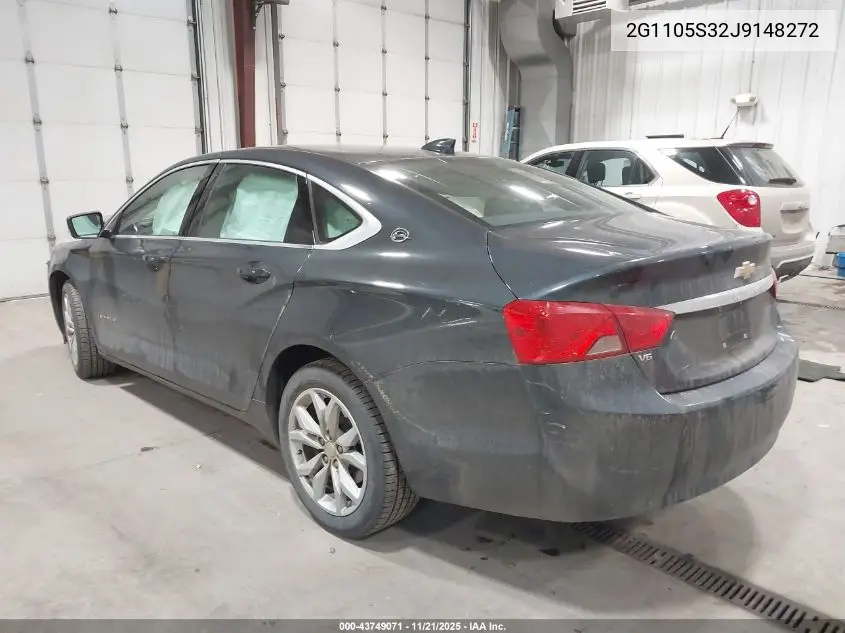 2G1105S32J9148272 2018 Chevrolet Impala 1Lt