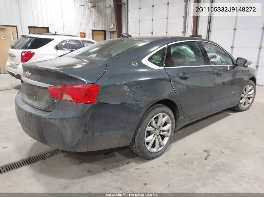 2G1105S32J9148272 2018 Chevrolet Impala 1Lt