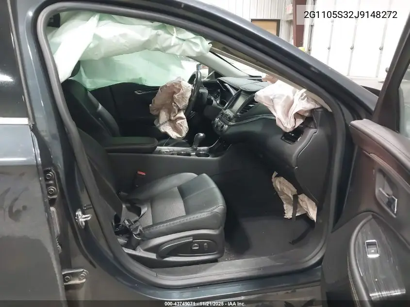 2G1105S32J9148272 2018 Chevrolet Impala 1Lt