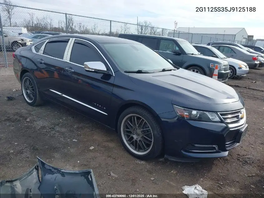 2G1125S35J9125188 2018 Chevrolet Impala 2Lz
