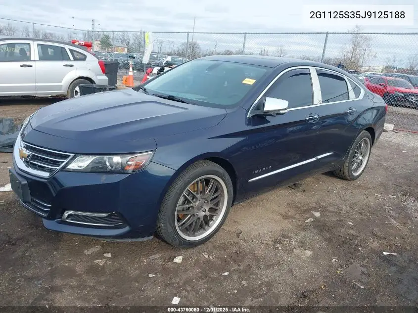 2G1125S35J9125188 2018 Chevrolet Impala 2Lz
