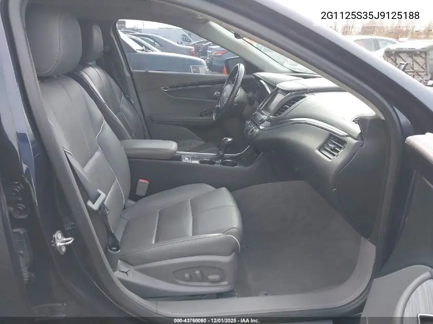 2G1125S35J9125188 2018 Chevrolet Impala 2Lz