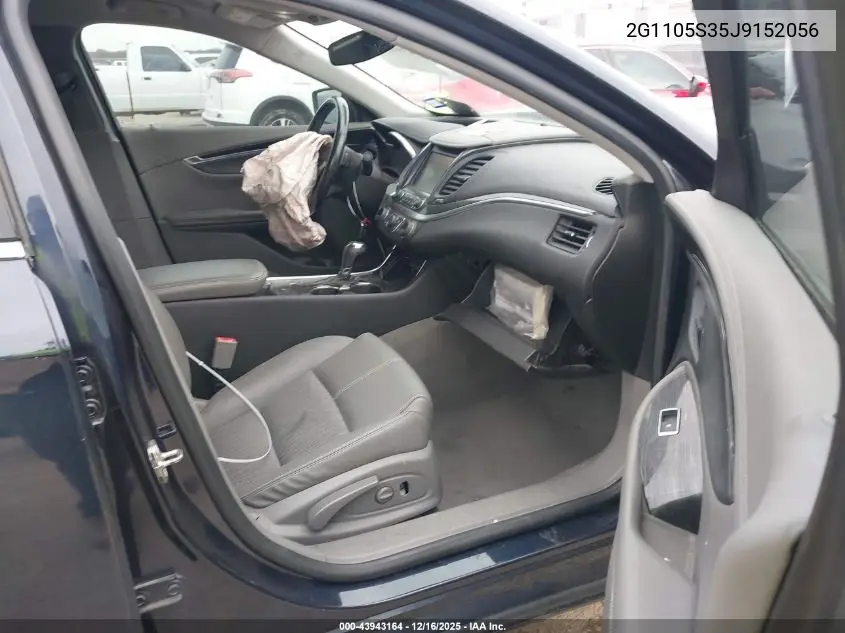 2G1105S35J9152056 2018 Chevrolet Impala 1Lt