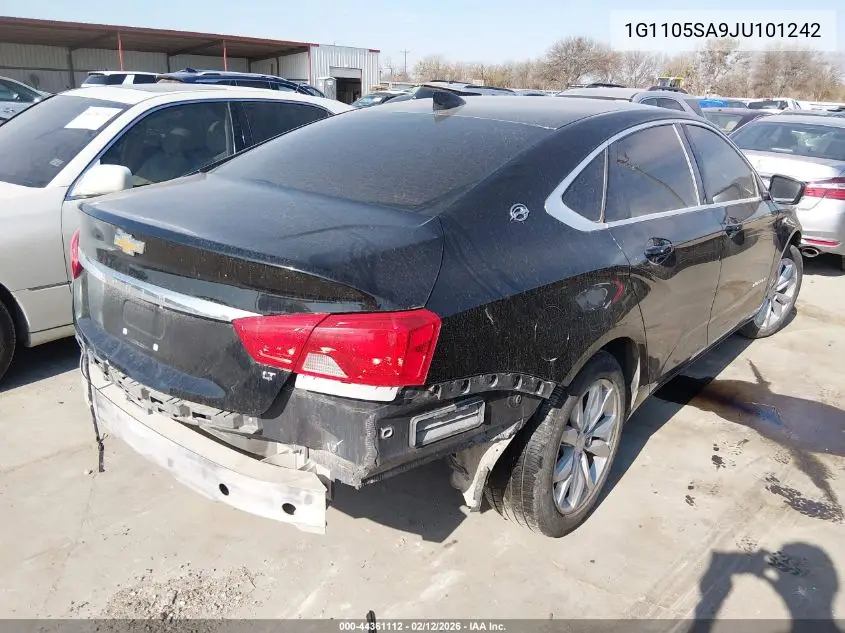 1G1105SA9JU101242 2018 Chevrolet Impala 1Lt