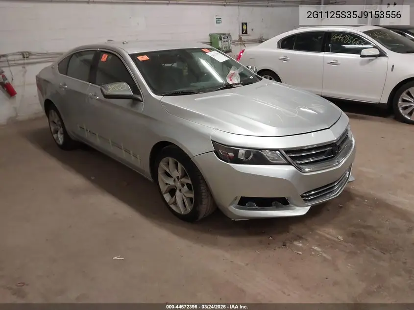2G1125S35J9153556 2018 Chevrolet Impala 2Lz