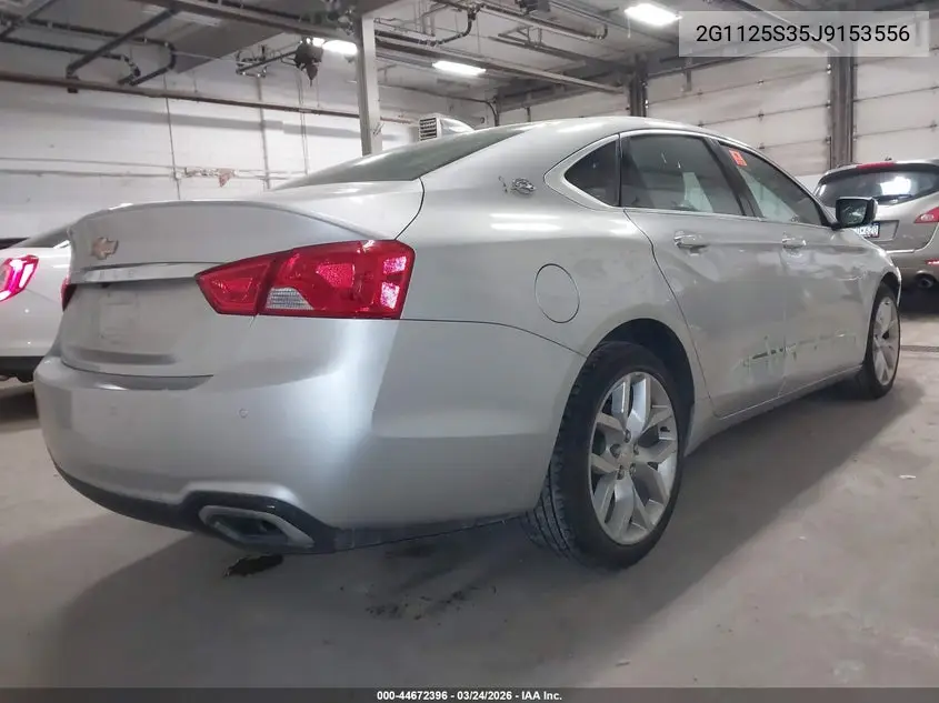 2G1125S35J9153556 2018 Chevrolet Impala 2Lz