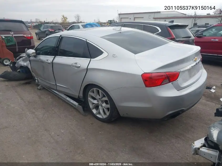 2G1105S37K9150164 2019 Chevrolet Impala Premier