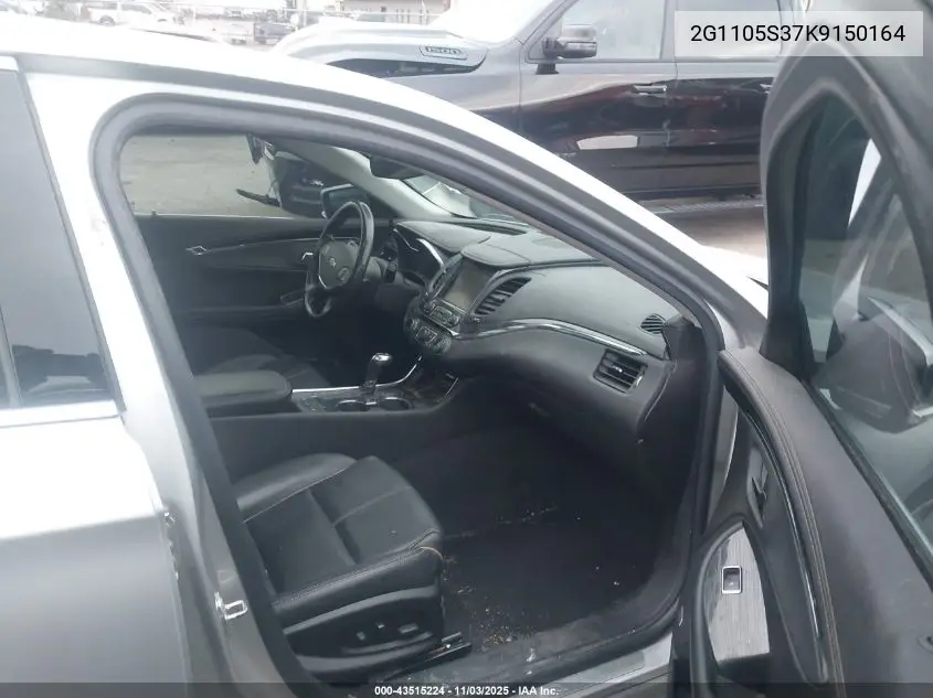 2G1105S37K9150164 2019 Chevrolet Impala Premier
