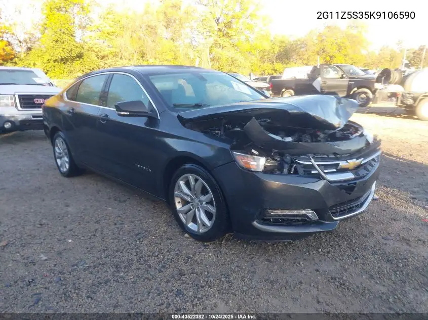 2G11Z5S35K9106590 2019 Chevrolet Impala Lt