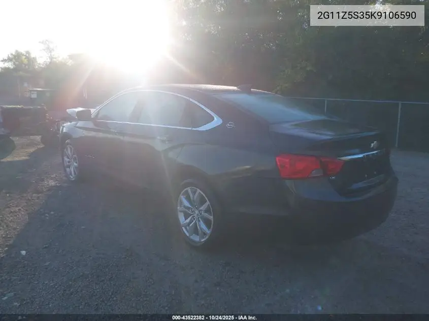 2G11Z5S35K9106590 2019 Chevrolet Impala Lt