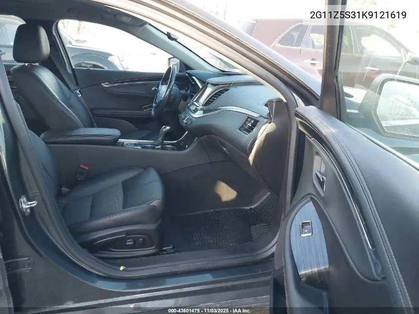 2G11Z5S31K9121619 2019 Chevrolet Impala Lt