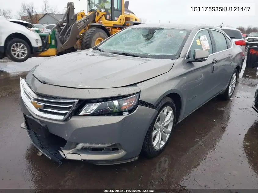 1G11Z5S35KU121447 2019 Chevrolet Impala Lt