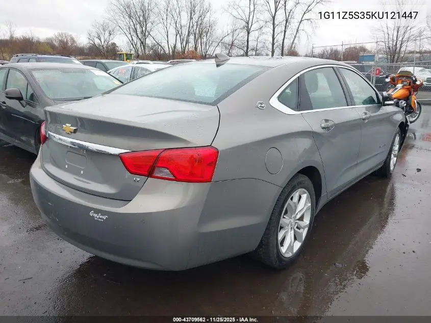 1G11Z5S35KU121447 2019 Chevrolet Impala Lt