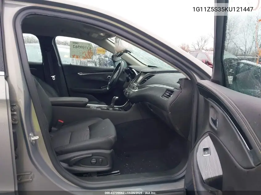 1G11Z5S35KU121447 2019 Chevrolet Impala Lt