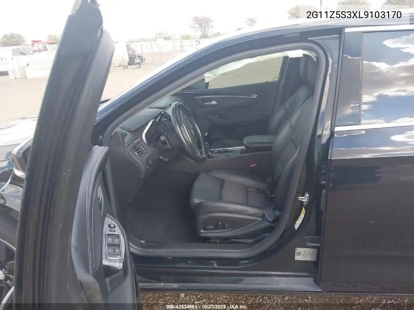 2G11Z5S3XL9103170 2020 Chevrolet Impala Fwd Lt