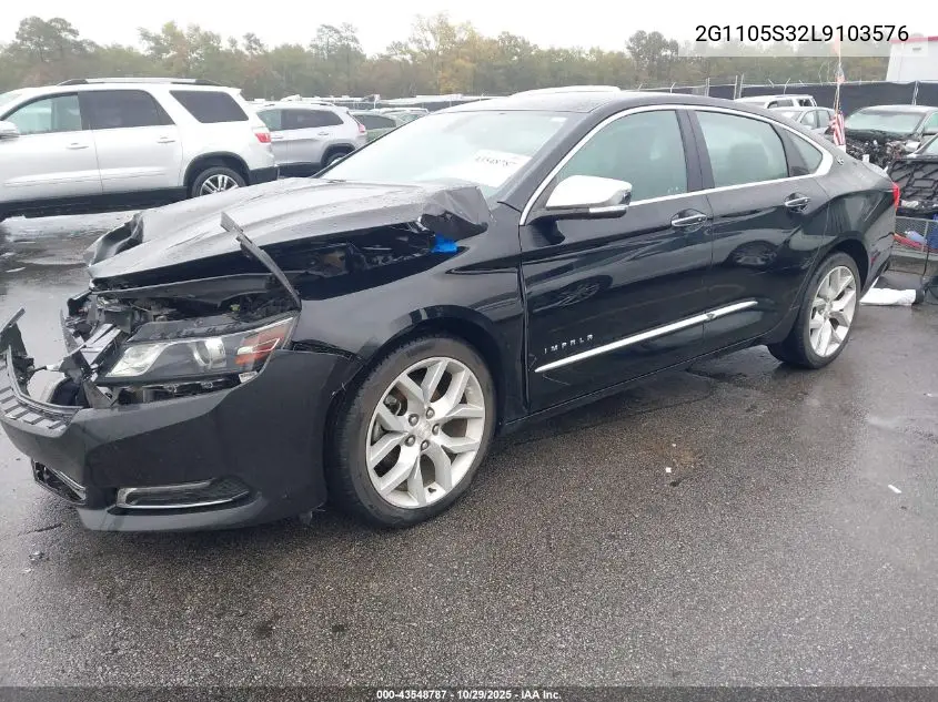 2G1105S32L9103576 2020 Chevrolet Impala Premier