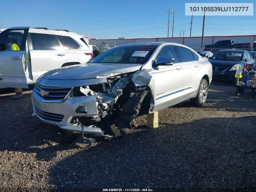 1G1105S39LU112777 2020 Chevrolet Impala Fwd Premier