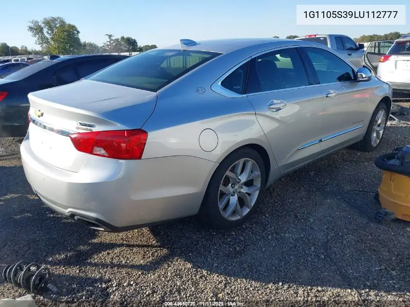 1G1105S39LU112777 2020 Chevrolet Impala Fwd Premier