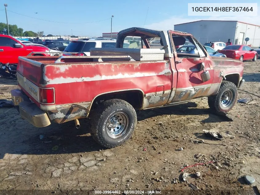 1GCEK14H8EF367464 1984 Chevrolet K10