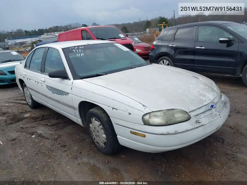 1998 Chevrolet Lumina VIN: 2G1WL52M7W9156431 Lot: 44448981