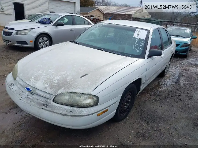 1998 Chevrolet Lumina VIN: 2G1WL52M7W9156431 Lot: 44448981
