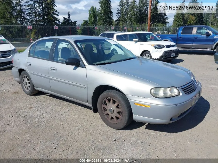 1998 Chevrolet Malibu Ls VIN: 1G1NE52M8W6262917 Lot: 40402851