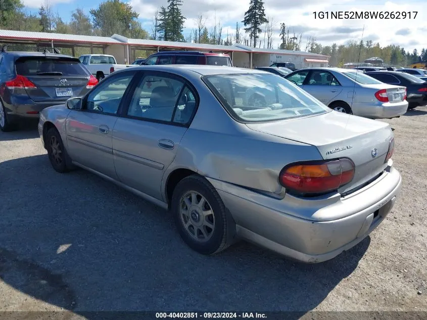 1998 Chevrolet Malibu Ls VIN: 1G1NE52M8W6262917 Lot: 40402851