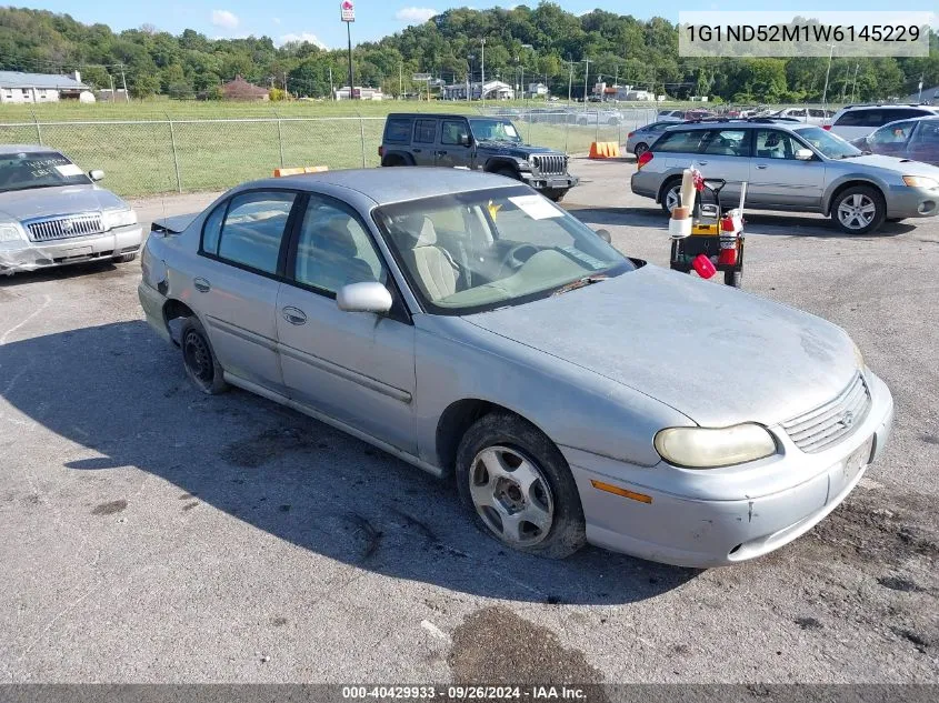 1998 Chevrolet Malibu VIN: 1G1ND52M1W6145229 Lot: 40429933