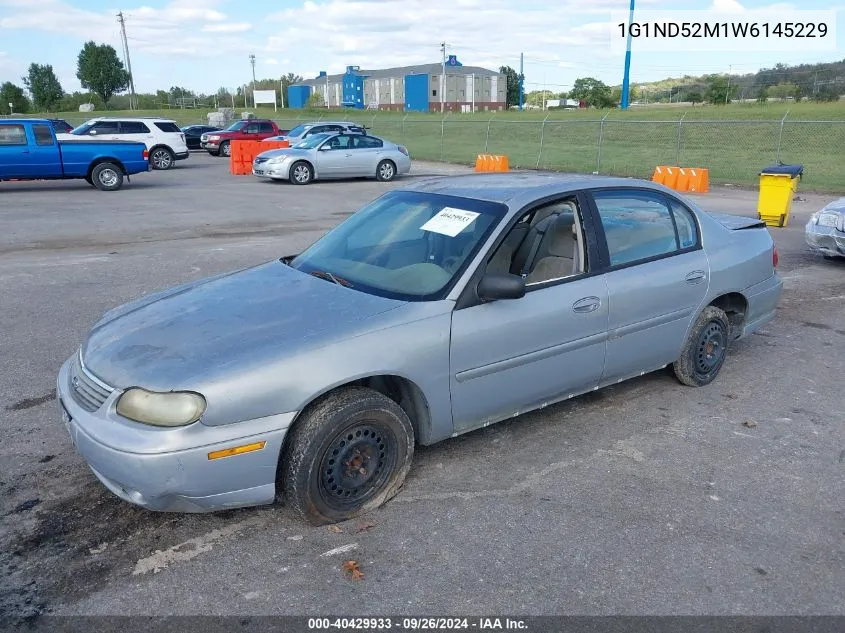 1G1ND52M1W6145229 1998 Chevrolet Malibu