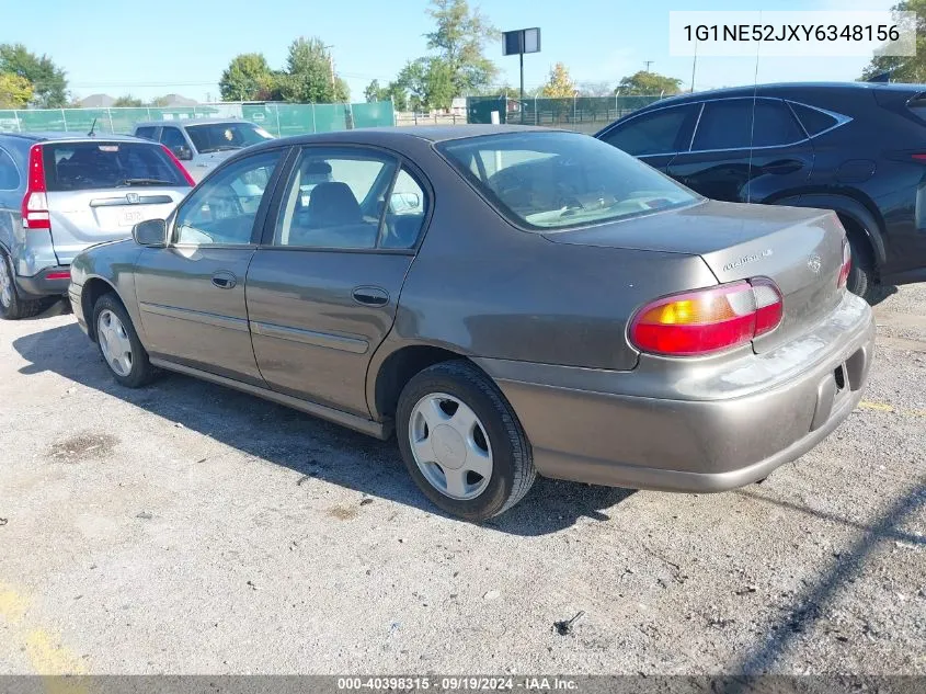 2000 Chevrolet Malibu Ls VIN: 1G1NE52JXY6348156 Lot: 40398315