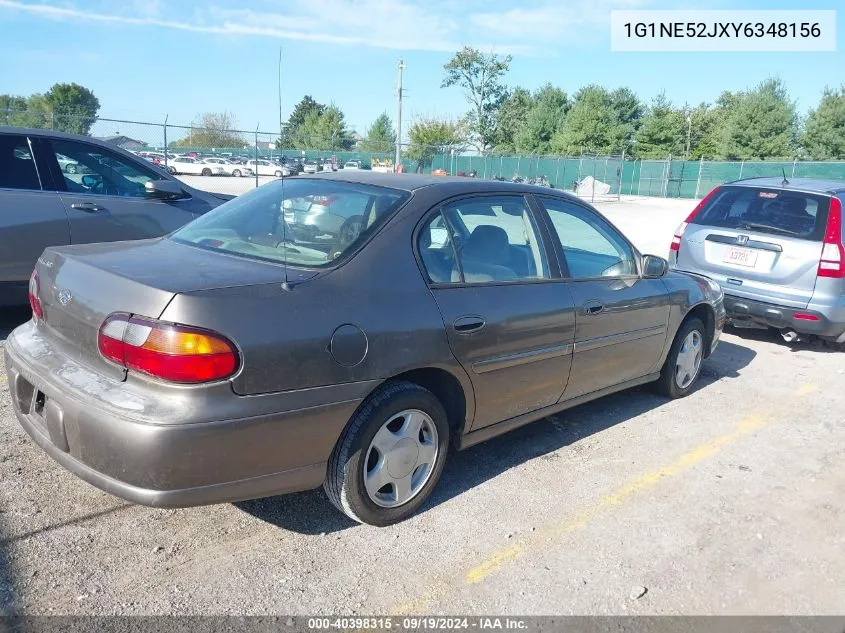 2000 Chevrolet Malibu Ls VIN: 1G1NE52JXY6348156 Lot: 40398315