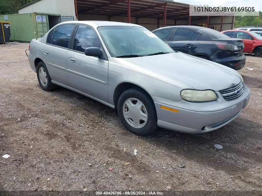 2000 Chevrolet Malibu VIN: 1G1ND52J8Y6169505 Lot: 40426786