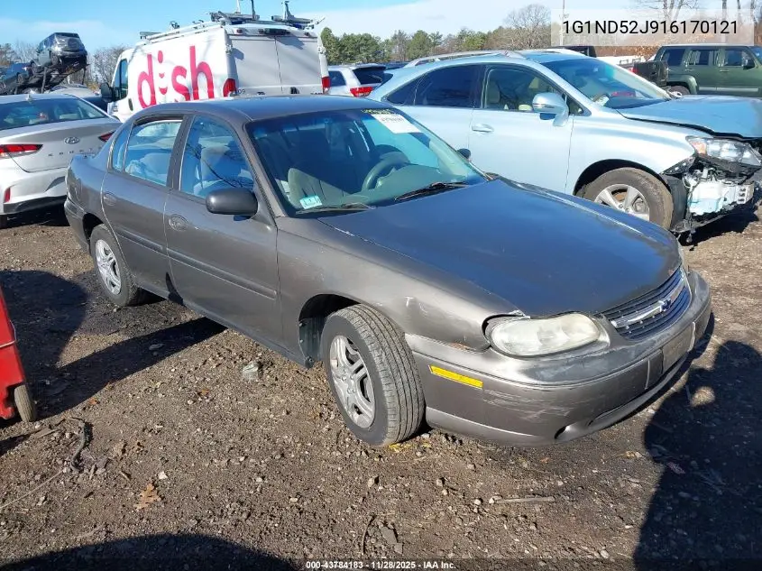 1G1ND52J916170121 2001 Chevrolet Malibu