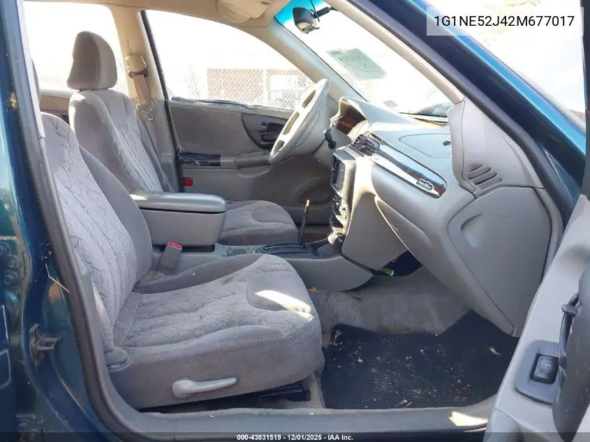 1G1NE52J42M677017 2002 Chevrolet Malibu Ls