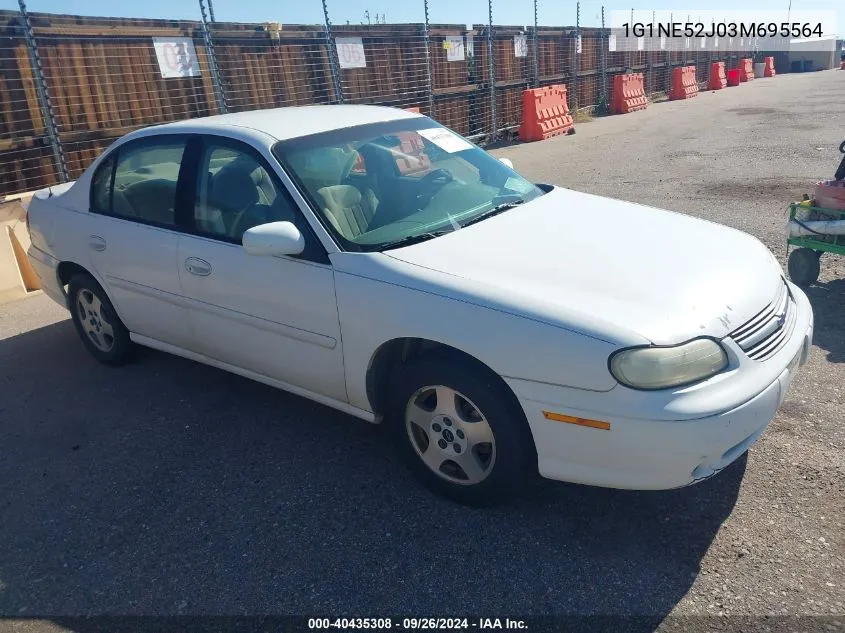 2003 Chevrolet Malibu Ls VIN: 1G1NE52J03M695564 Lot: 40435308