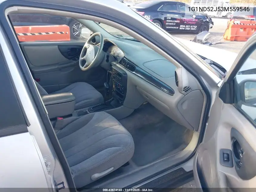 1G1ND52J53M559546 2003 Chevrolet Malibu