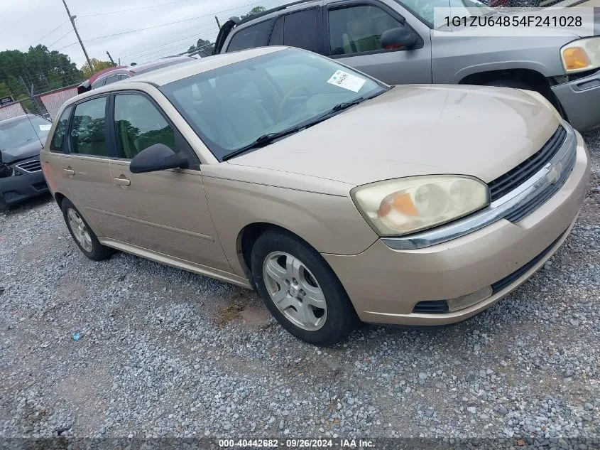 2004 Chevrolet Malibu Maxx Lt VIN: 1G1ZU64854F241028 Lot: 40442682