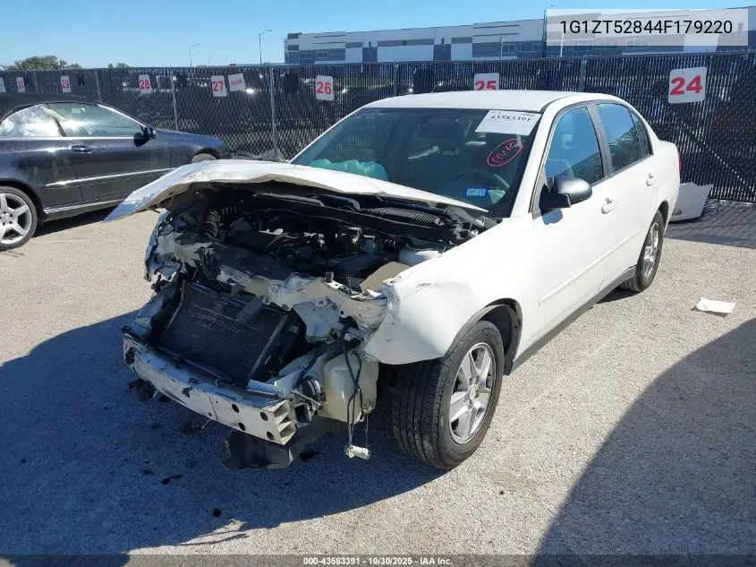 1G1ZT52844F179220 2004 Chevrolet Malibu Ls